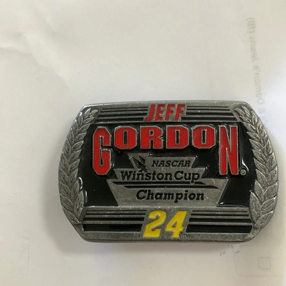 Jeff Gordon belt buckle